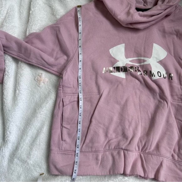 Pink Under armour hoodie - Picture 4 of 6